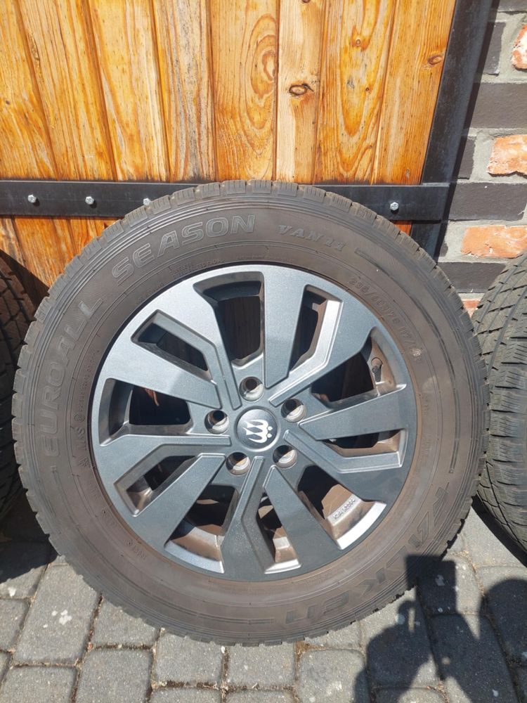 komplet kół 17” 5x118 235x60/17 Ducato/Boxer/Jumper do campera
