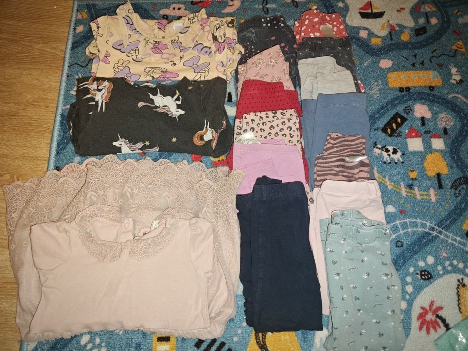Paczka ubranek dla dziewczynki 92-98