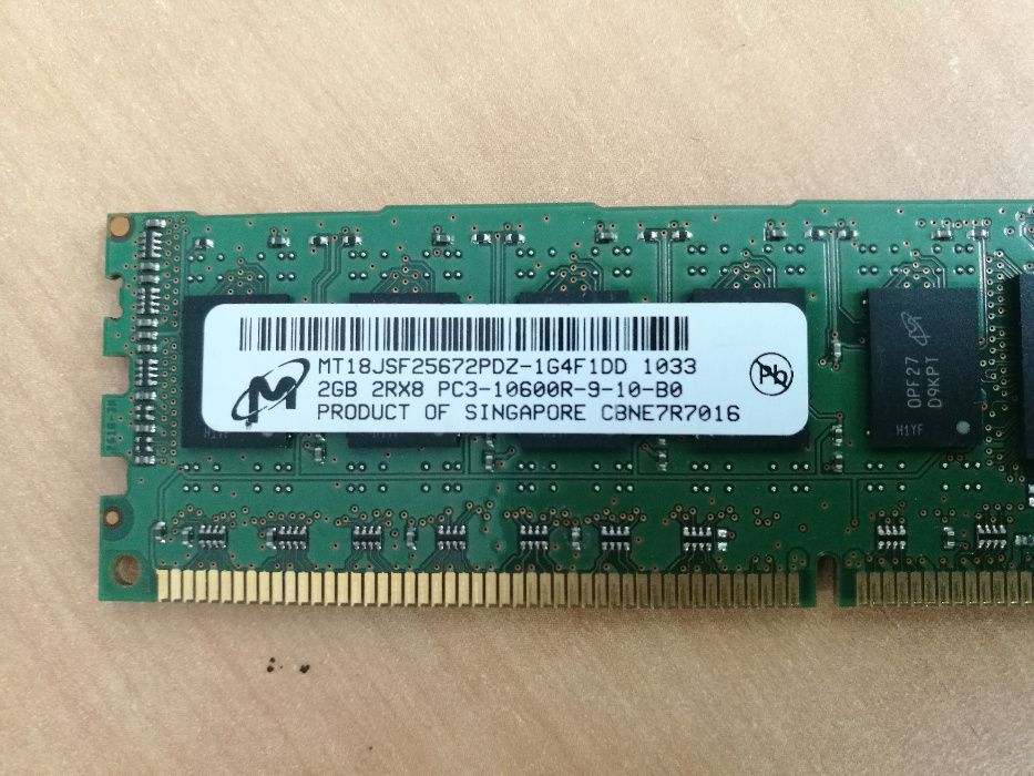 Memória Micron MT18JSF25672PDZ-1G4F1DD 2GB DDR3