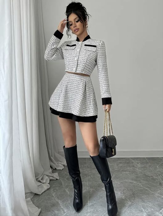 Шикарний жіночій костюм, комплект, костюм юбка жакет, спідниця піджак