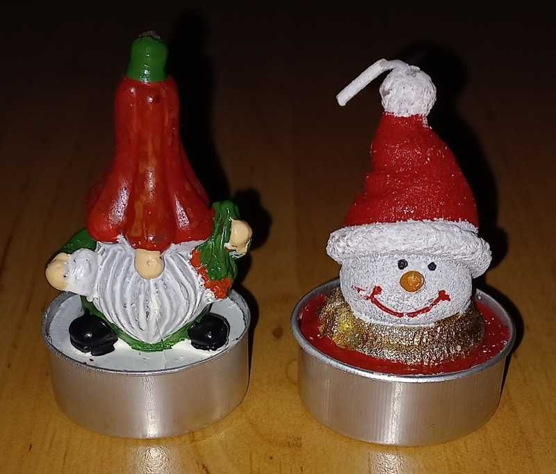 Świeczka świeczki ozdobne tealight 8szt zestaw 1