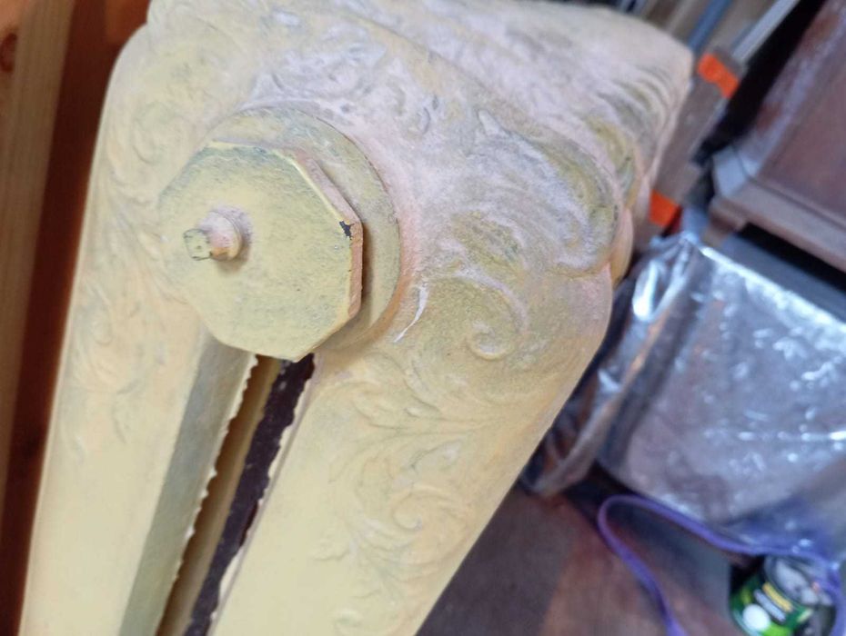 Okazja! Żeliwny grzejnik rustykalny retro 1906 r.! Z dochówką- unikat