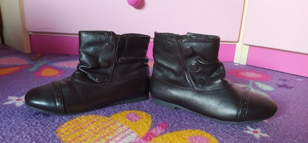 Botki Buty dla dziewczynki 27/ 18cm Jesień