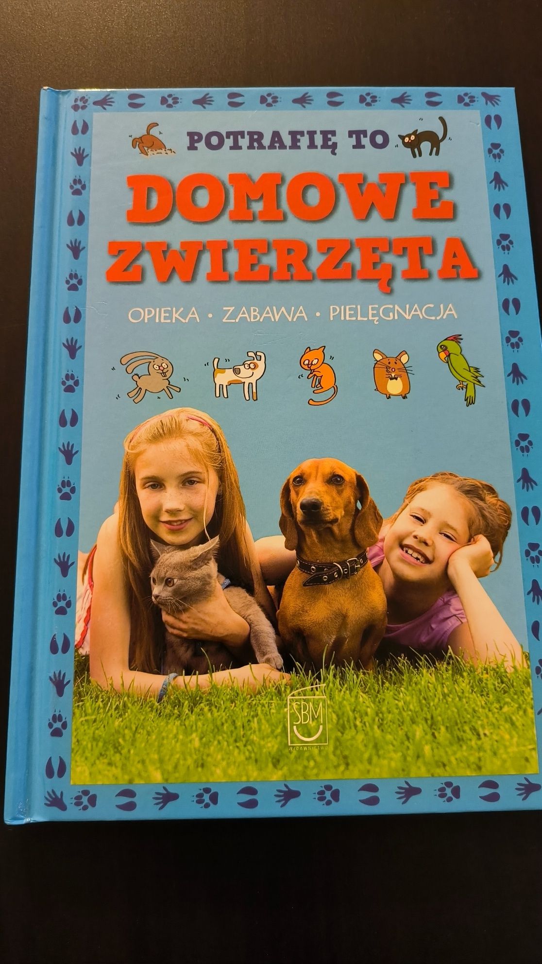 Domowe zwierzęta opieka zabawa pielęgnacja