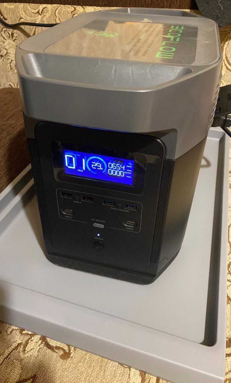 Зарядна станція EcoFlow DELTA 1300 (1260) готова за першою потребою