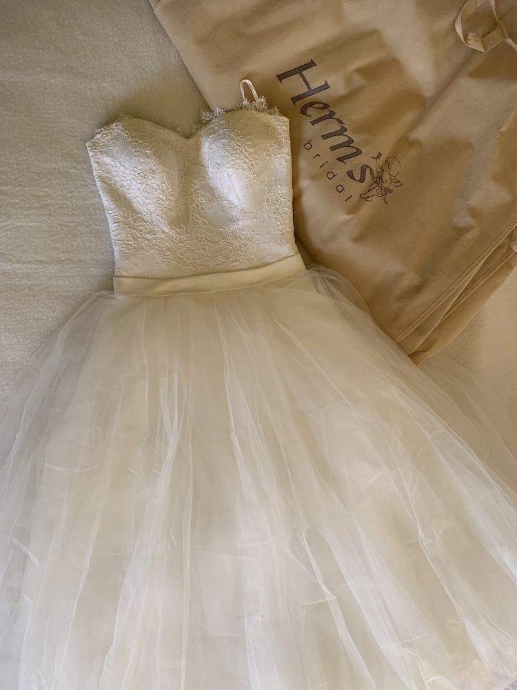 Suknia ślubna Herm’s, model Marisa rozmiar 38