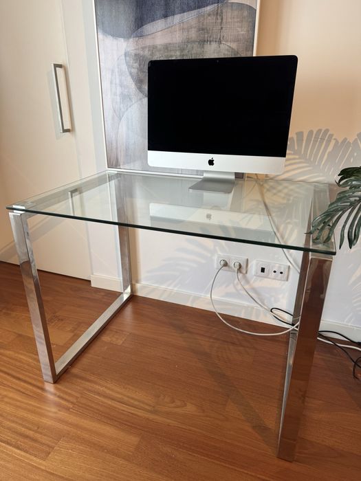 Mesa vidro como nova!