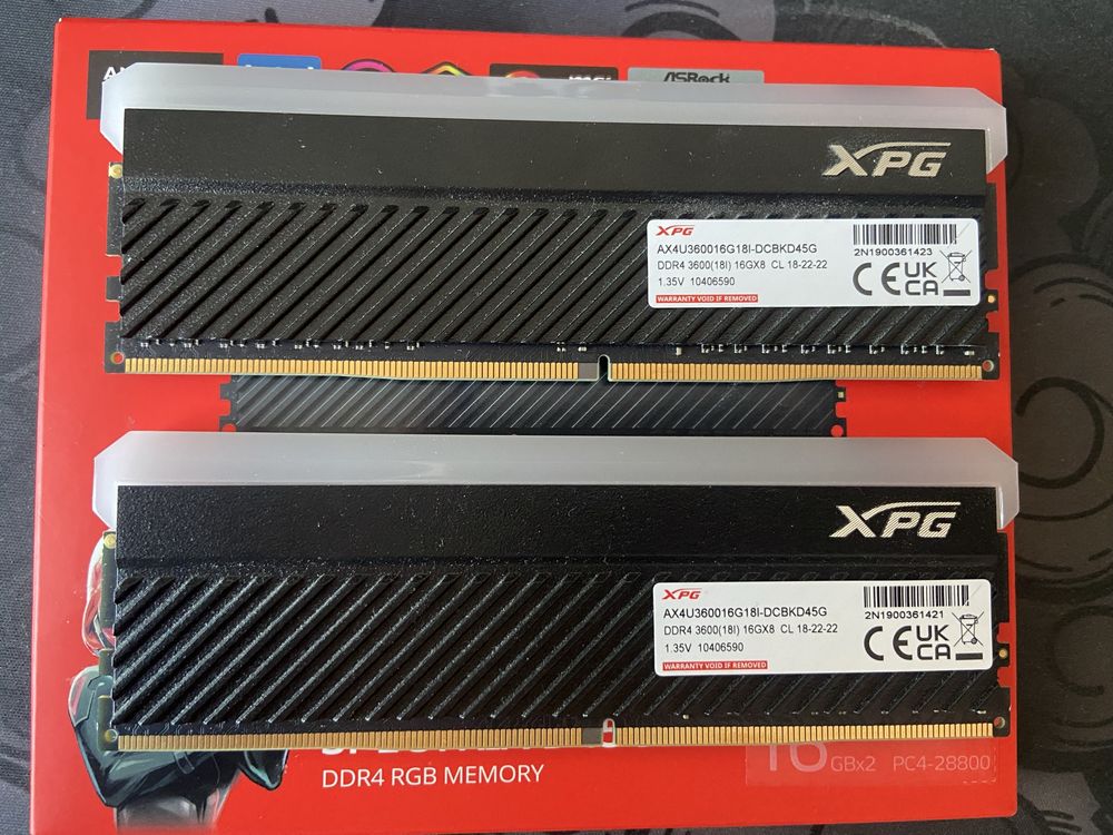 ОЗУ ADATA DDR4 32GB (2x16GB) 3600MHz