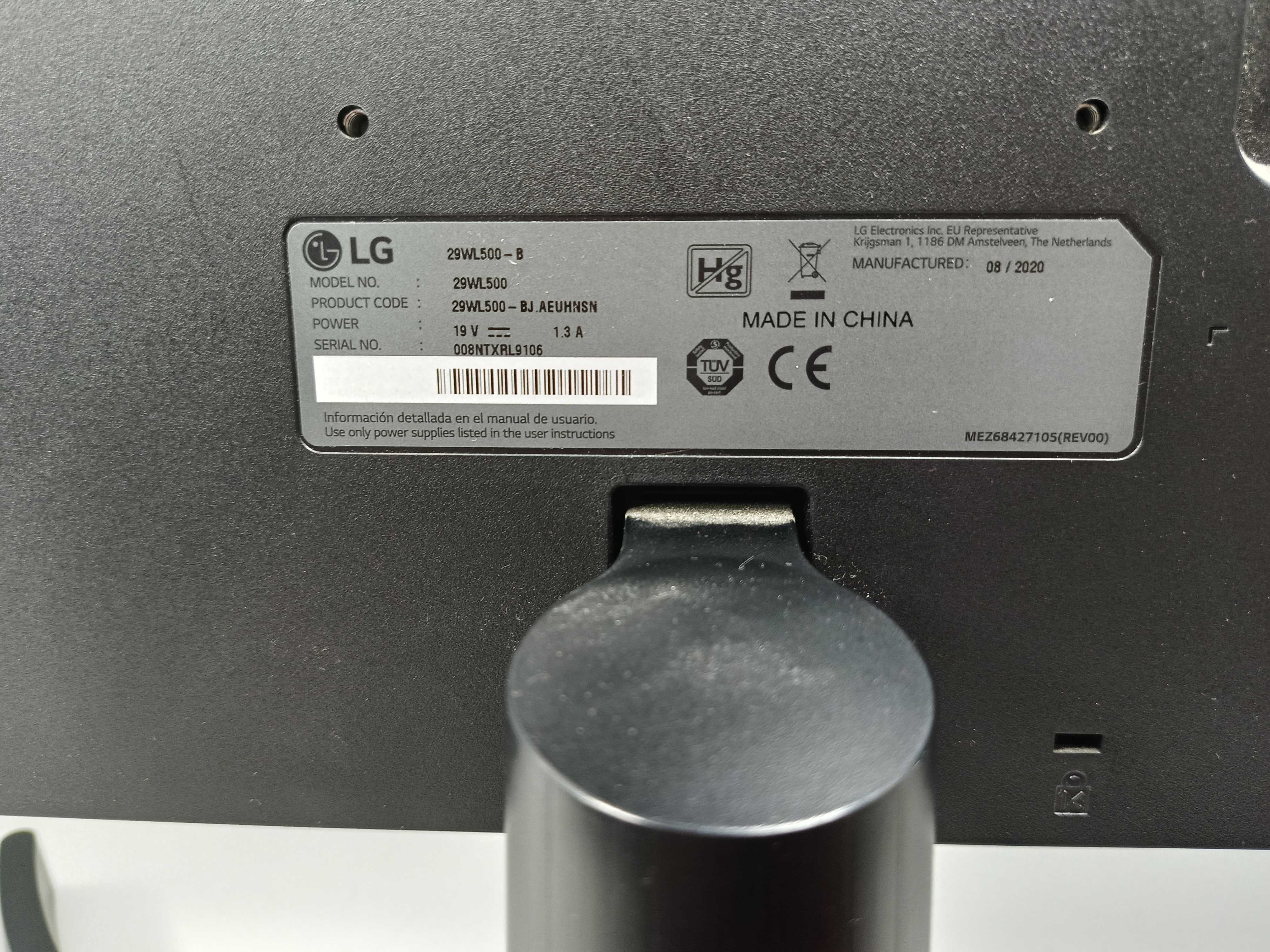 Monitor LED LG 29WL500-B 29