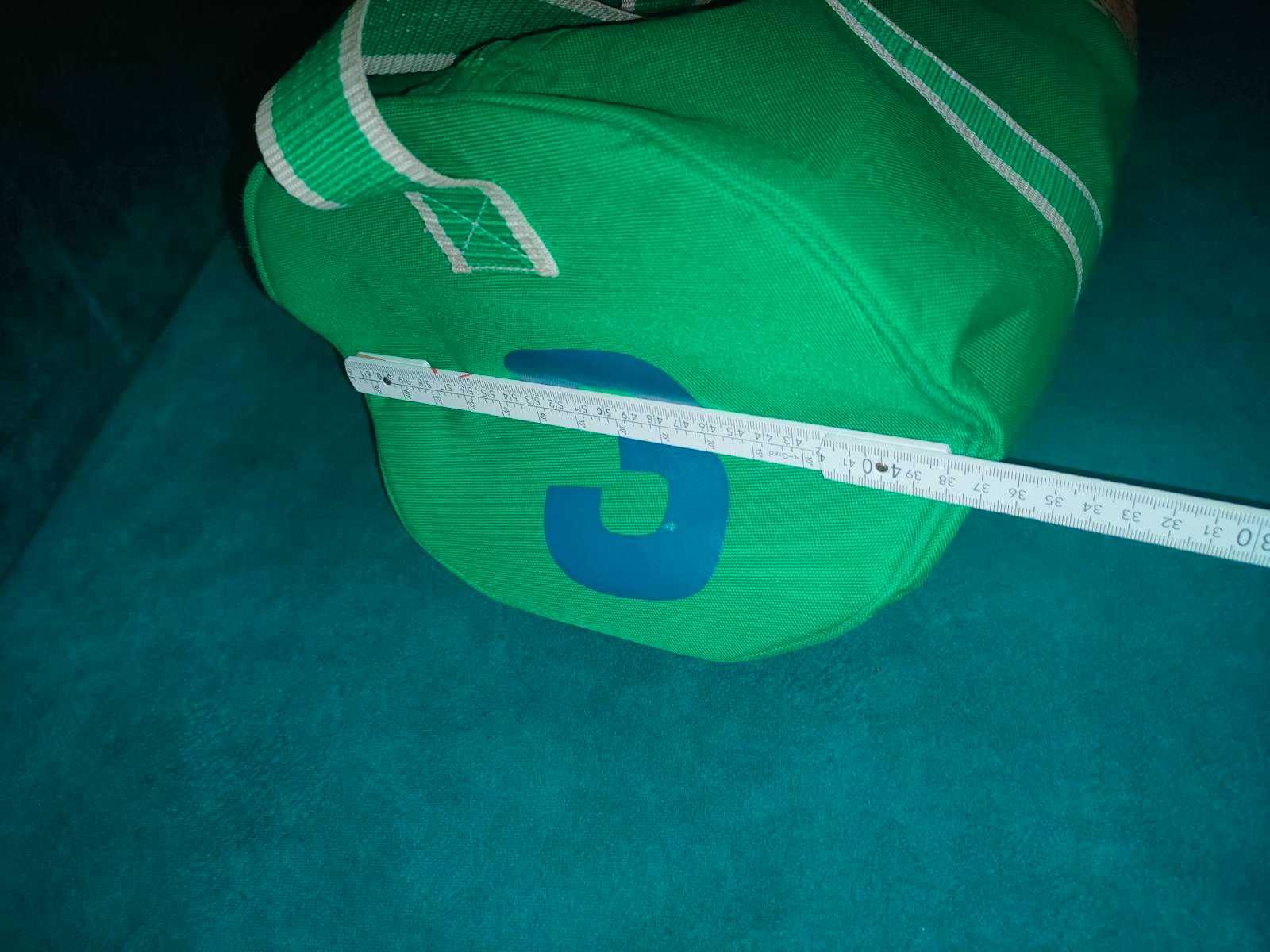 Дорожная спортивная сумка зеленая Ralph Lauren.