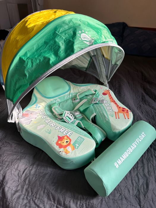 Mambobaby Swim float z daszkiem na basen