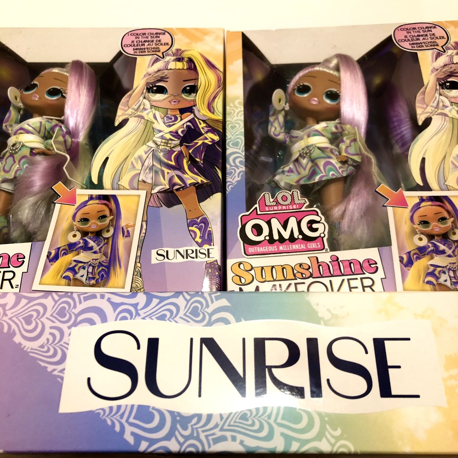 Новинка 2023! Кукла LOL Surprise OMG Sunshine Makeover Sunrise Санрайз