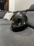 Kask Naxa F07 black mat roz M + KY PRO V4 ELI INTERKOM