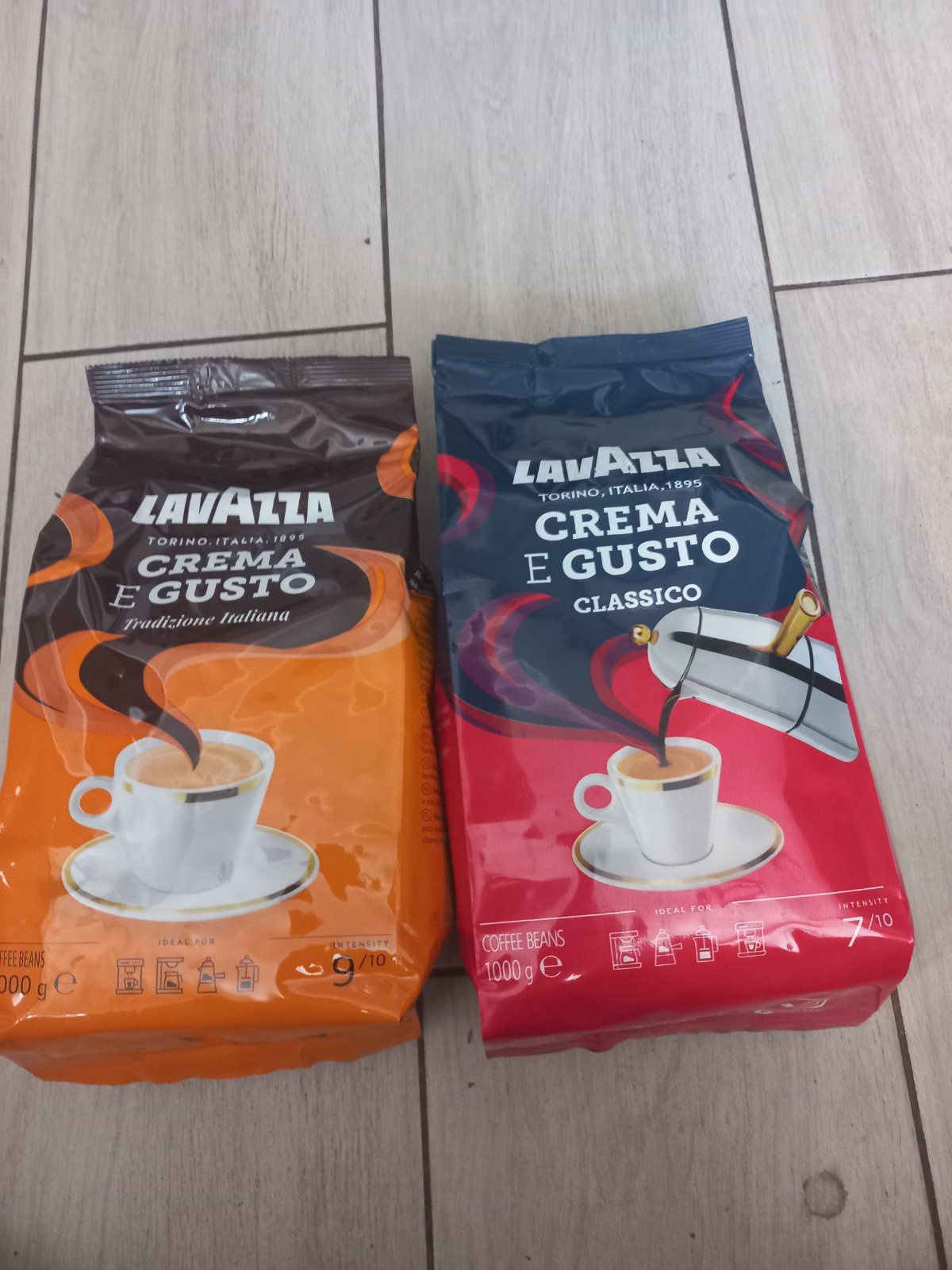 Кофе в зёрнах Lavazza Crema e Gusto