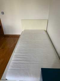 Cama individual ikea malm