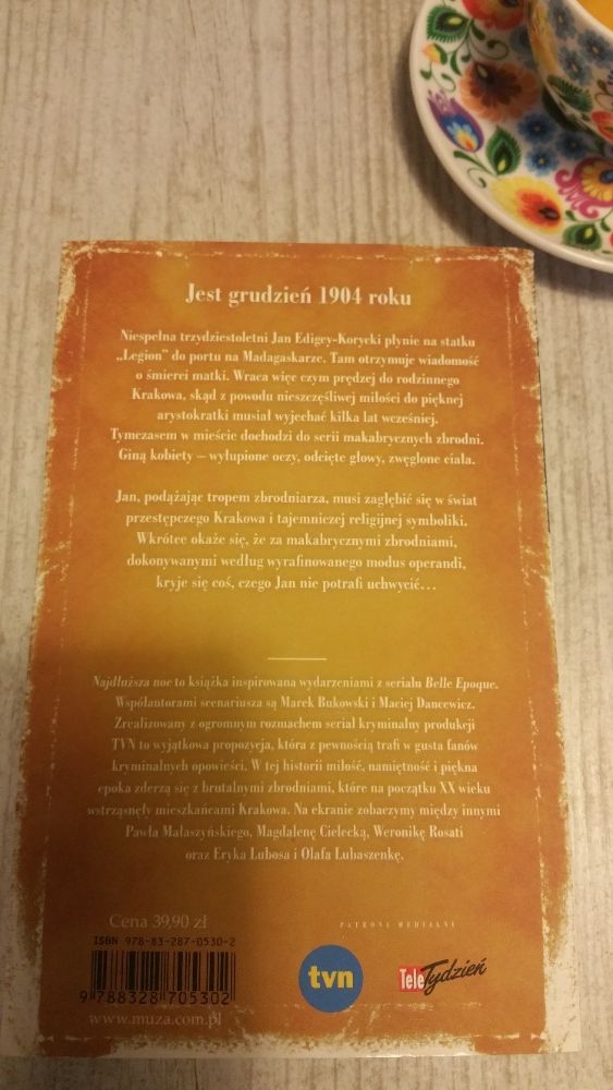 Książka "Najdłuższa noc" M. Bukowski, M. Dancewicz