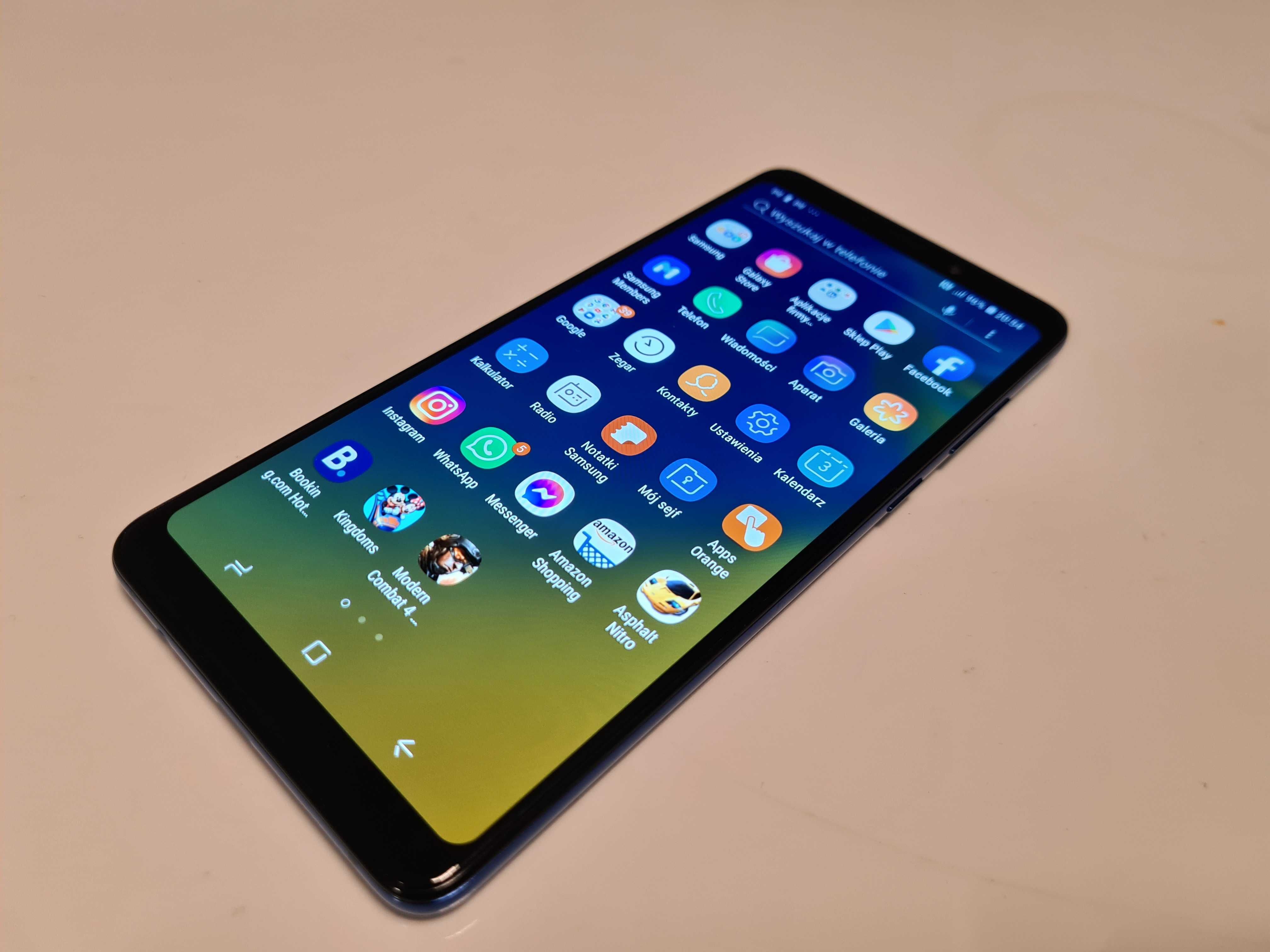 Samsung Galaxy A9 2018 Dual SIM/ Niebieski/Idealny