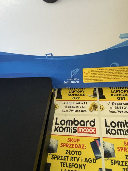 Konsola Ps4 CUH-2216A slim 500gb