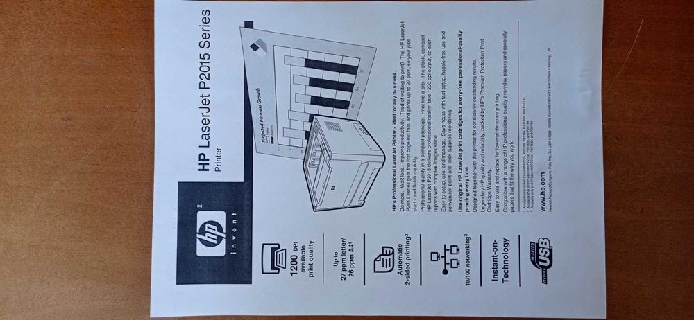 Принтер HP LJ P2015D