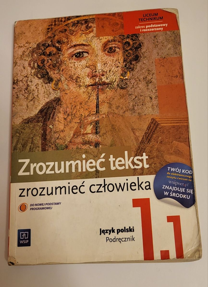 Podręcznik Zrozumieć Tekst Zrozumieć Człowieka 1.1 Język Polski
