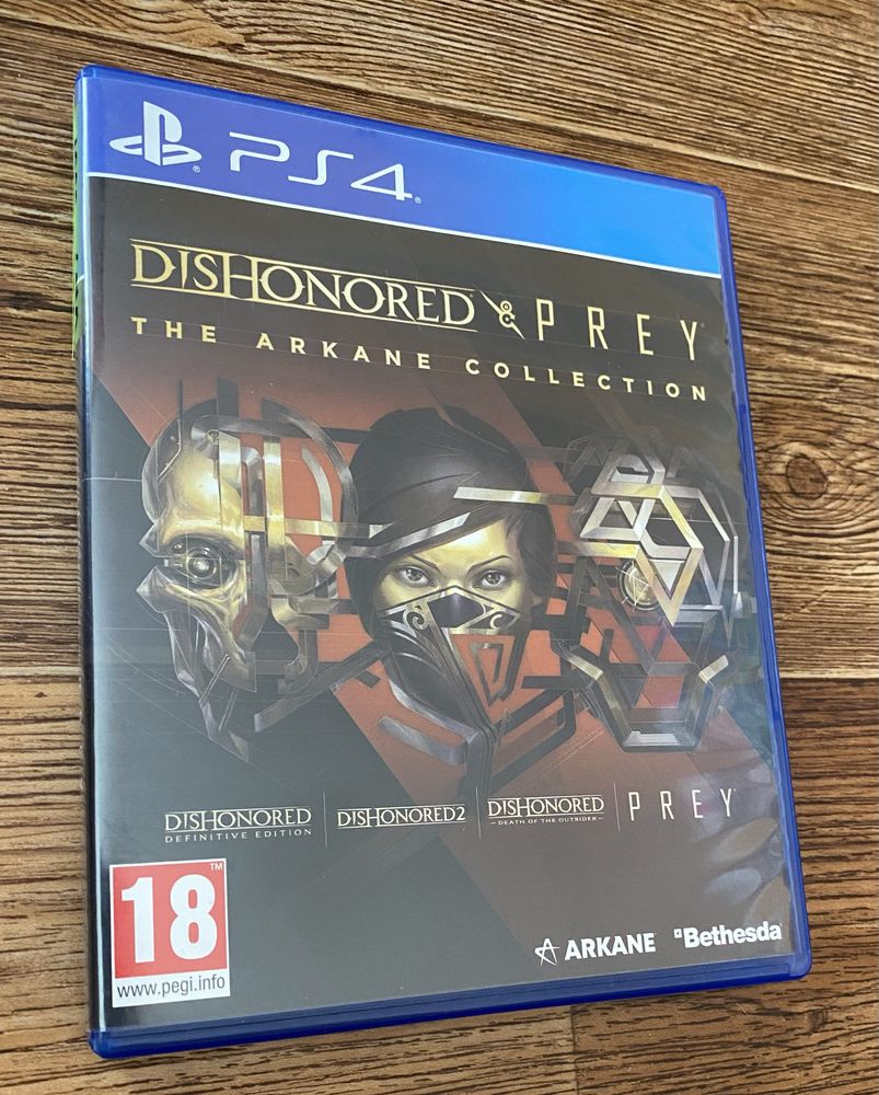 Ігри Sony PlayStation 4: Dishonored, Watch Dogs, RDR2