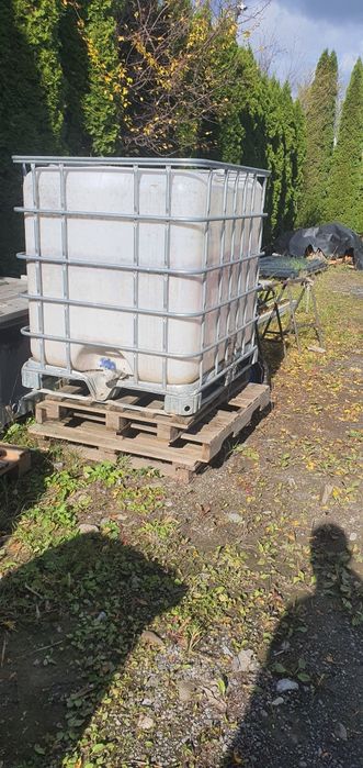 Zbiornik na wodę mauzer 1000L