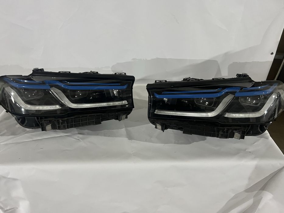 Bmw фари  g30 laser bleck schow line lci Оригинал Європа