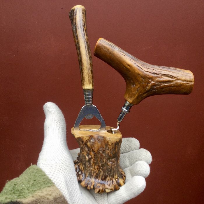 Охотничий Столовый набор из рога