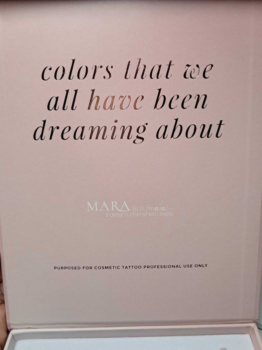 pigmenty MARA makijaż permanentny