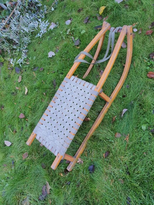 Sanki drewniane 100 cm