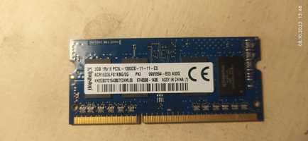 Оперативна пам'ять DDR3 2Gb для ноутбука 1600Мгц