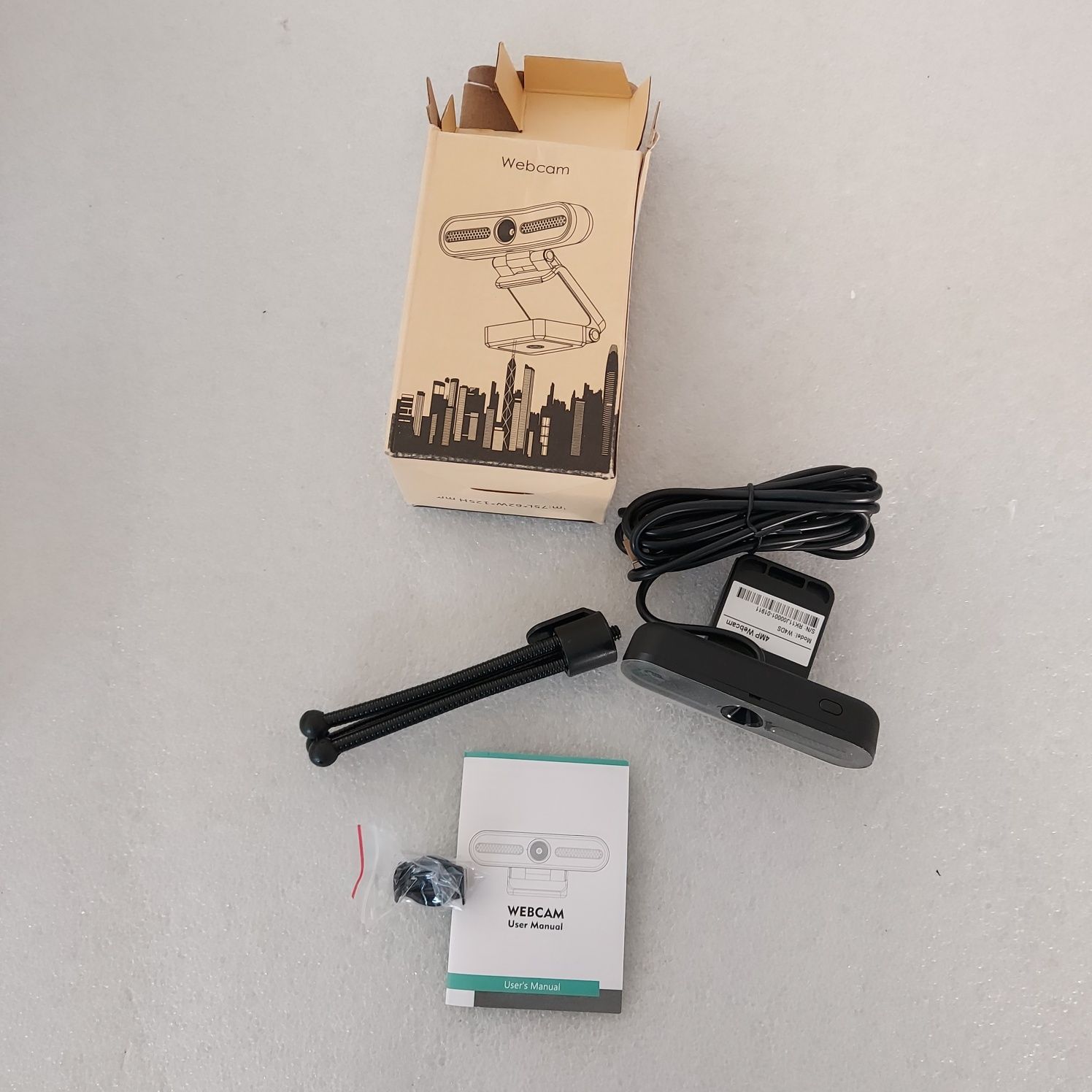 VIZOLINK Kamera internetowa W4DS 4K, kamera internetowa z mikrofonem