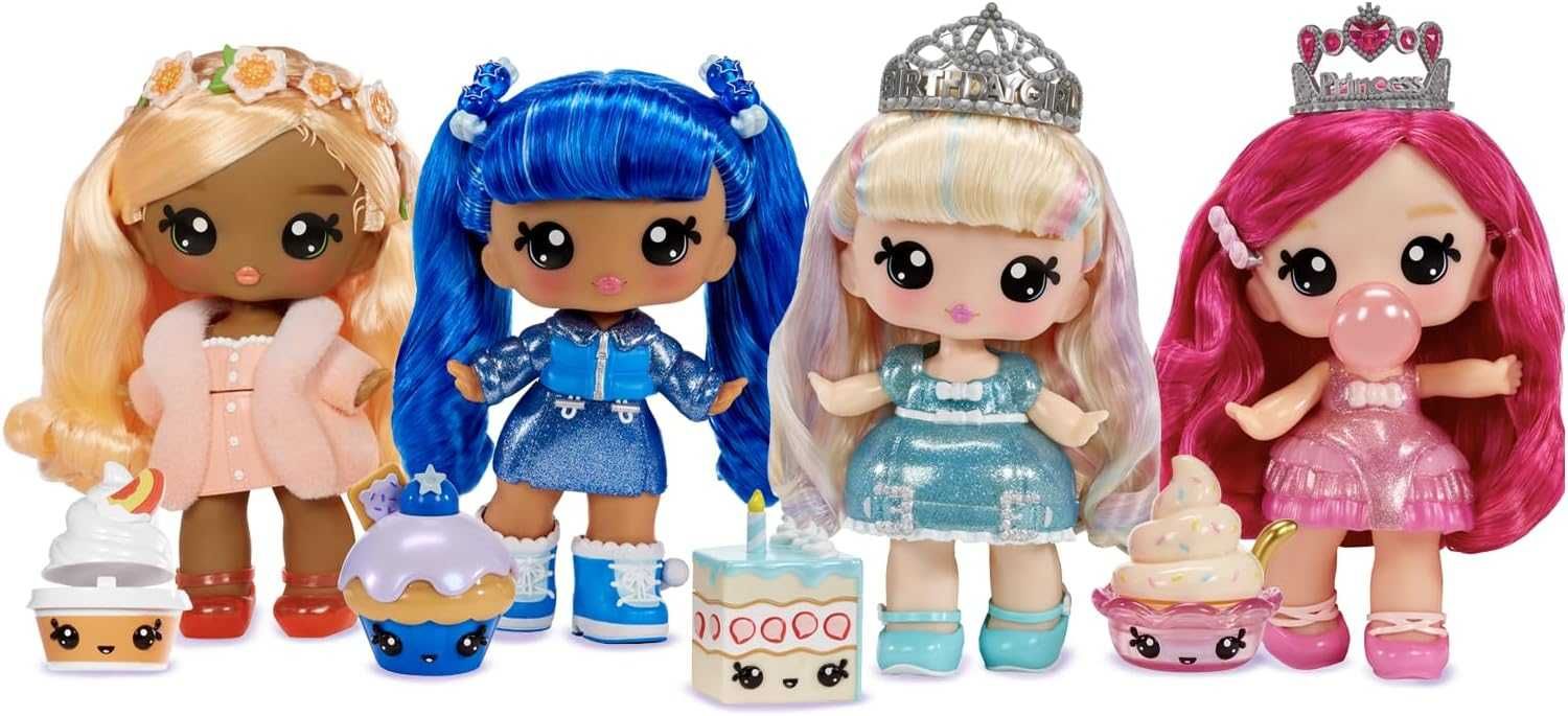 Велика лялька Рорі Блуберрі Yummiland Doll Lipgloss Pet Rory Blueberry