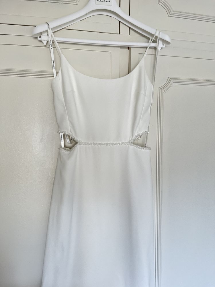 Vestido de Noiva Nunca Usado - Rosa Clará