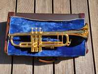 Trąbka Bb Bach Stradivarius Mt. Vernon pozłacana