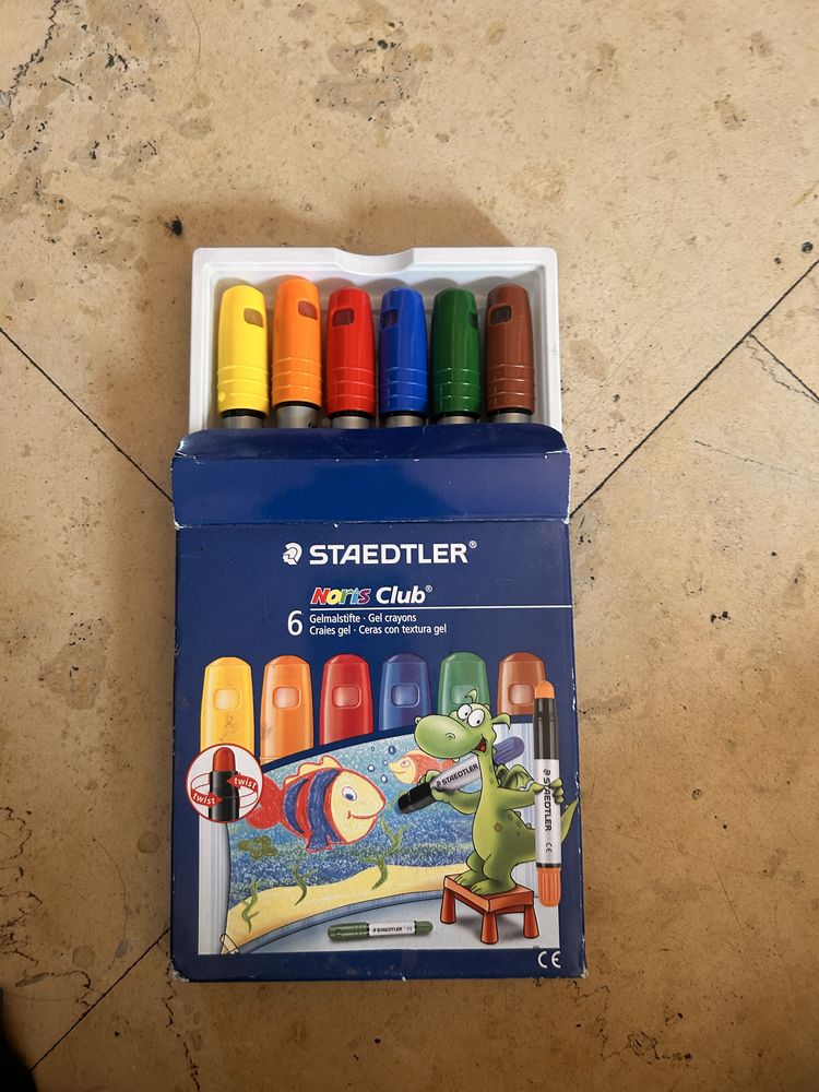 Kredki zelowe dla dzieci