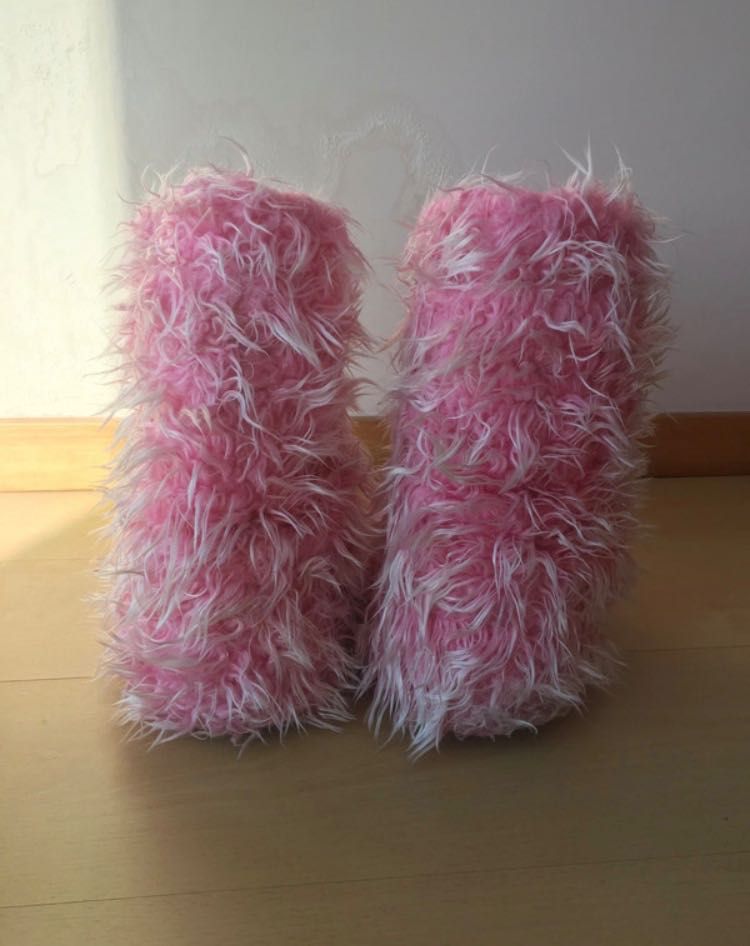 Botas de neve rosa O’neill de pelo