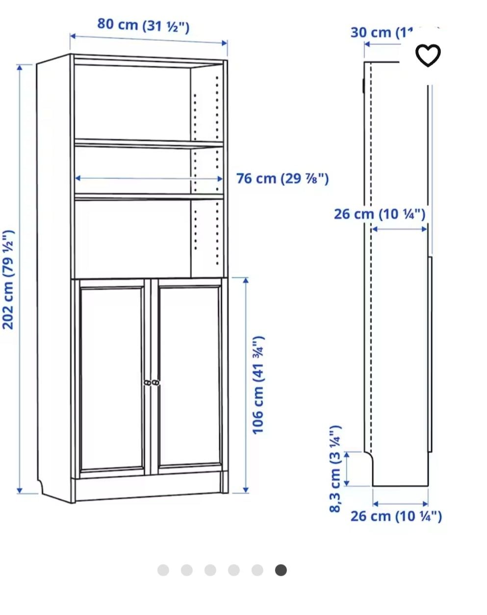 Regał Billy Ikea