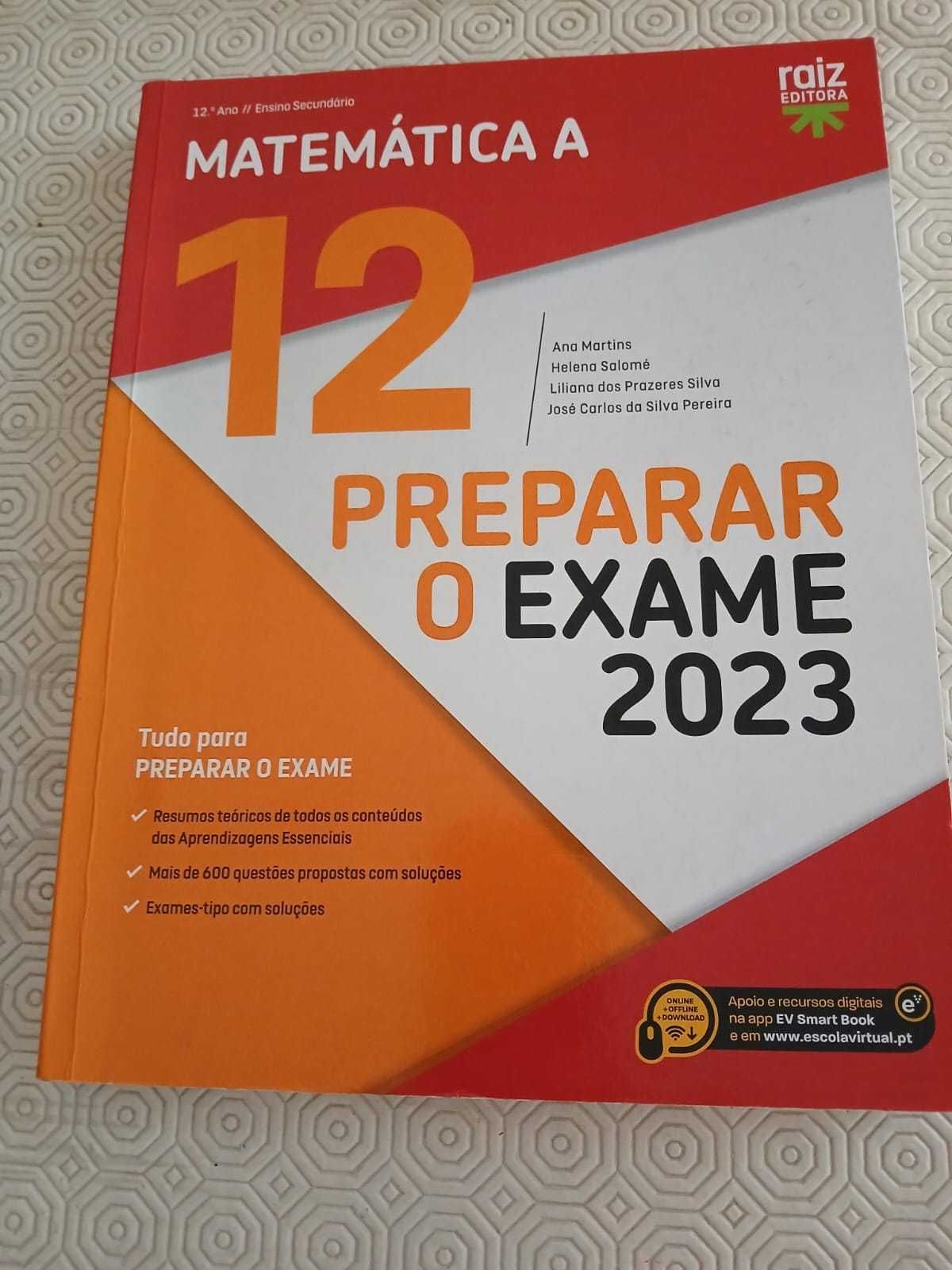 Livro de preparação de exame - Matemática 12º ano