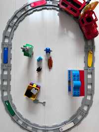 Lego duplo  Pociąg, most i tory 10874 + 10882 + 10872