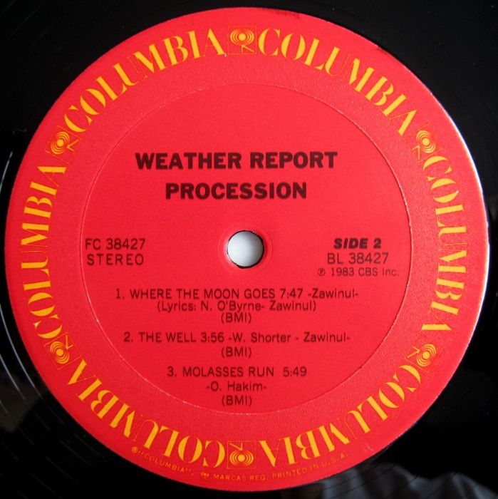 Weather Report - Procession, winyl 12'', 33 rpm, NM