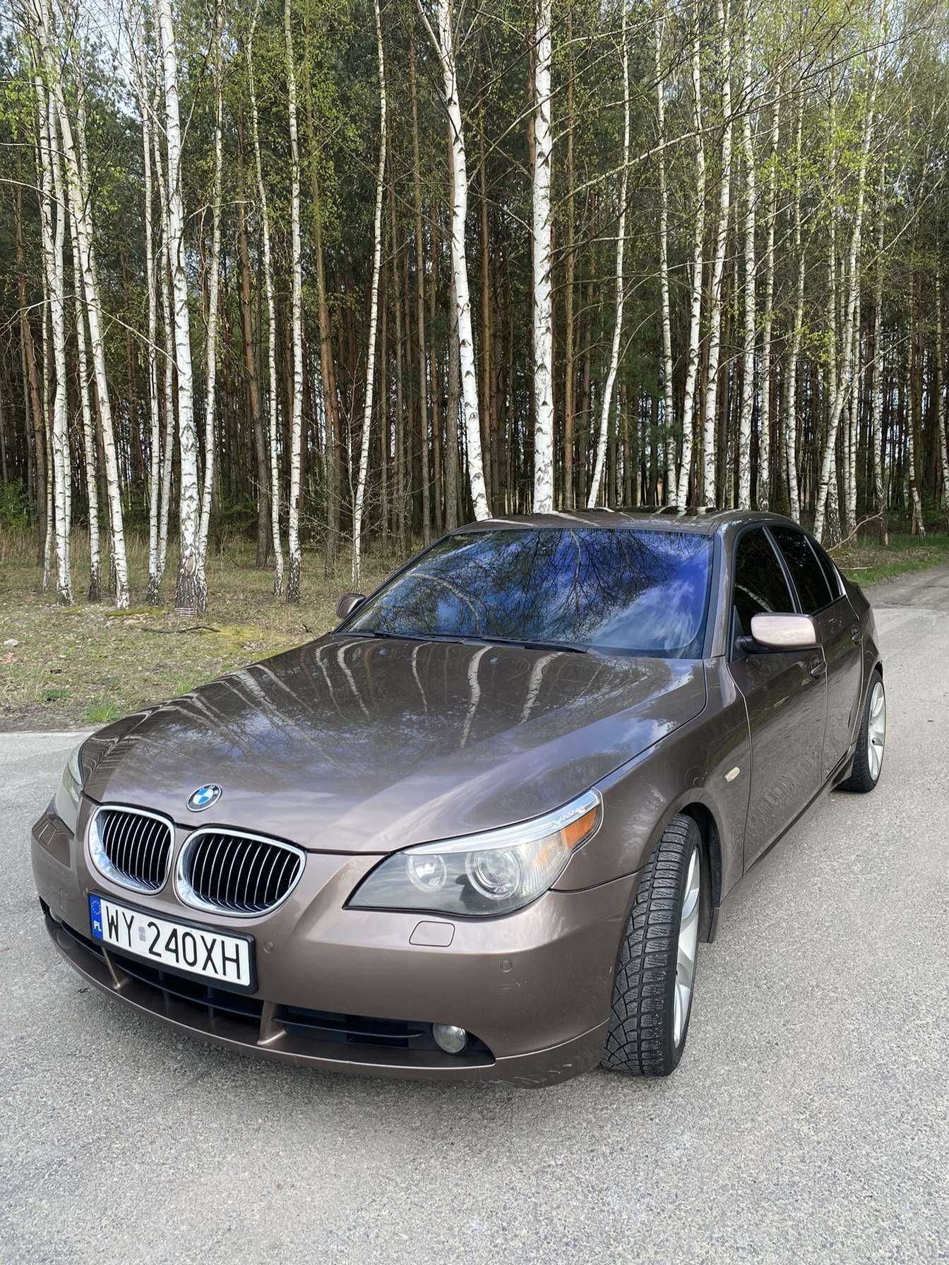 BMW e60 545 benzyna+gaz automat