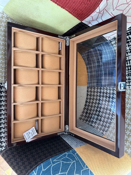 Caixa de luxo NOVA  para 12 relógios