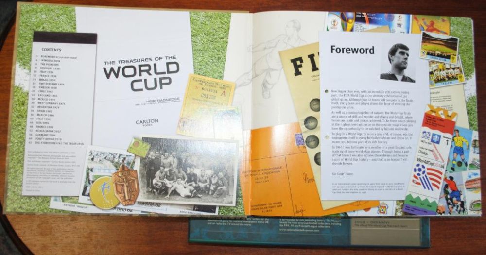 Футбол фану Сокровища Кубка мира (чемпионаты) фото билеты, програмки