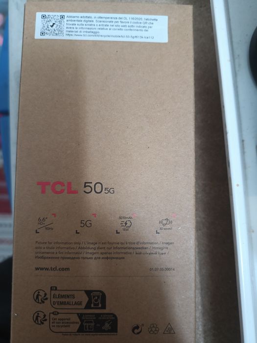 Tcl 50 5g novo com garantia