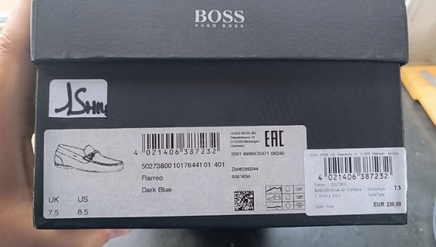 Mocassins Hugo Boss 41,5