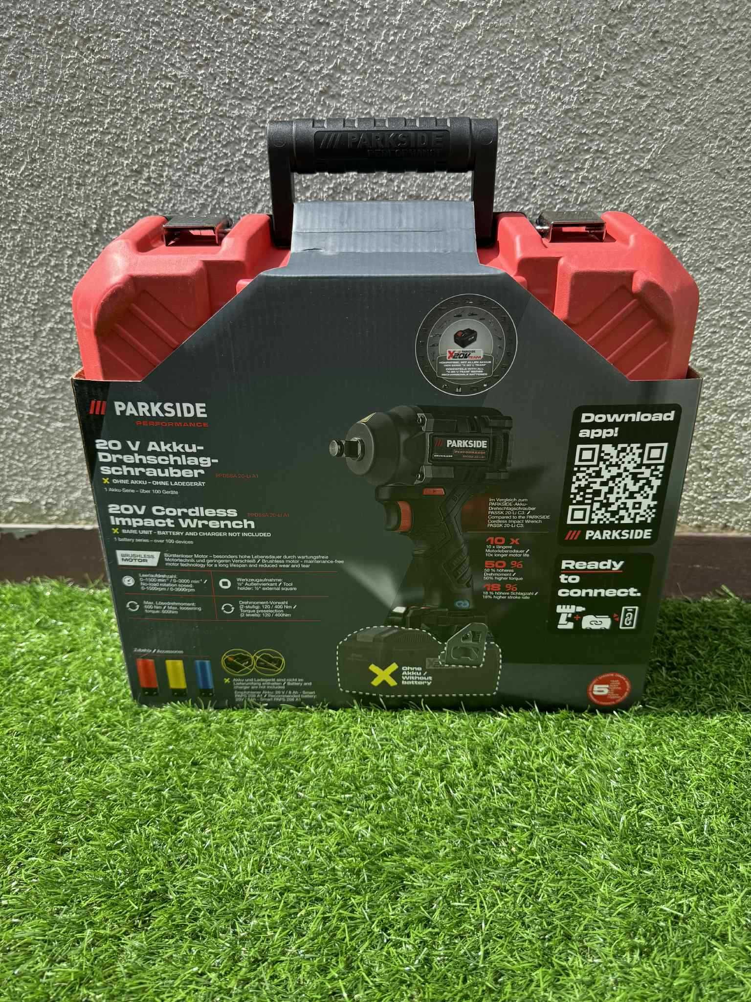 PARKSIDE PERFORMANCE Akumulatorowy klucz udarowy 20V  - NOWY