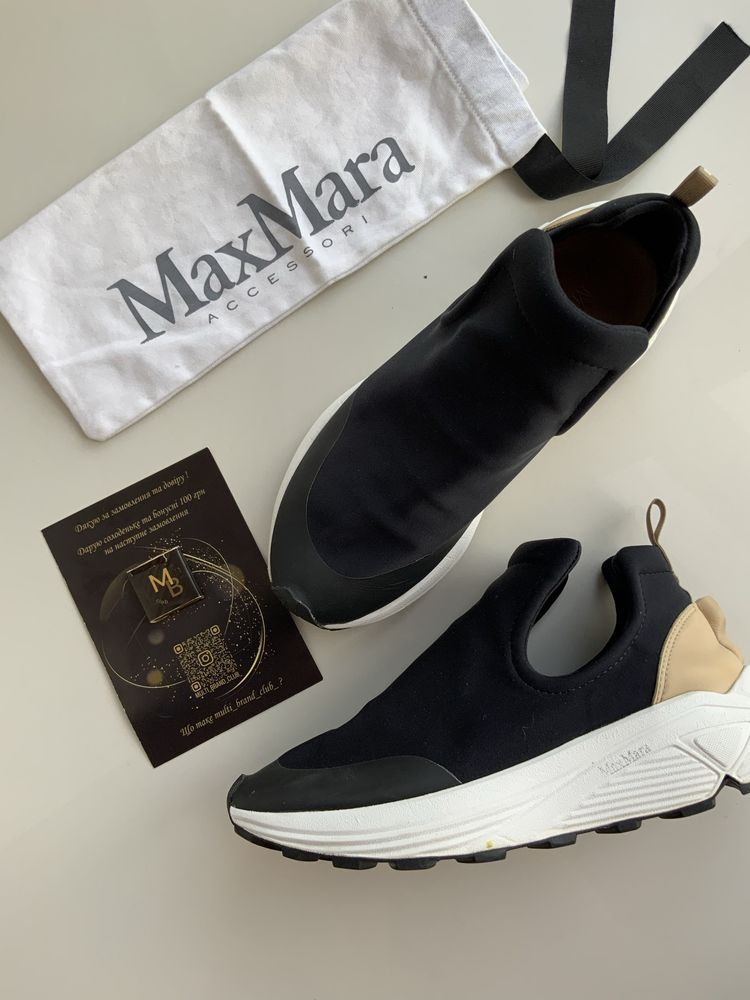 Max Mara мега зручні стрейчеві кросівки