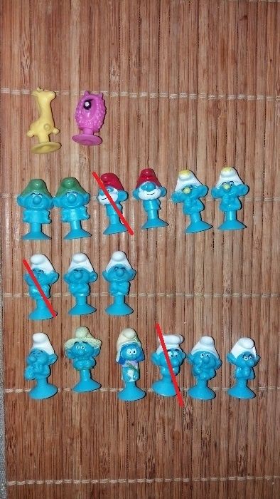 Star Wars i Smerfy Stikeez NOWE, wiele figurek do wyboru!