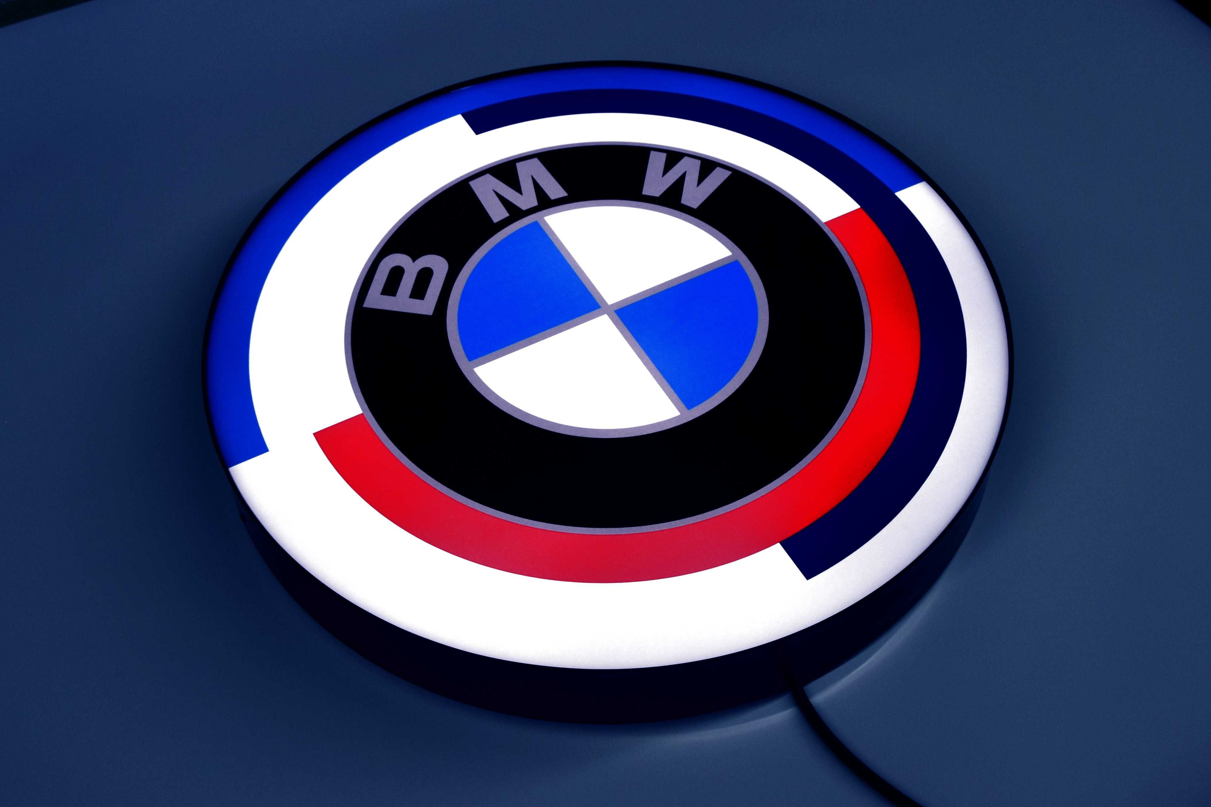 Logo 3D LED BMW M POWER, Neon, Lampka neonowa, Baner, Reklama, Plafon